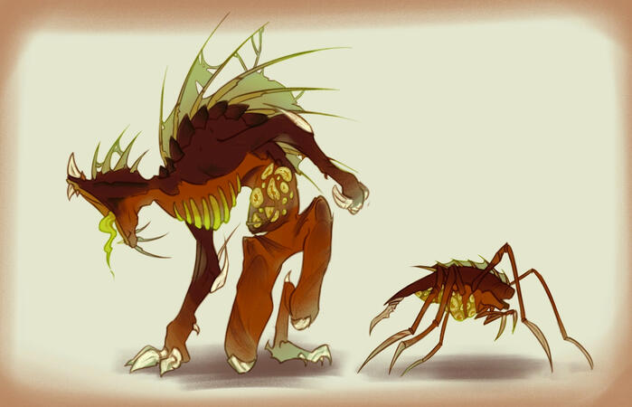 Alien design concept - uni work